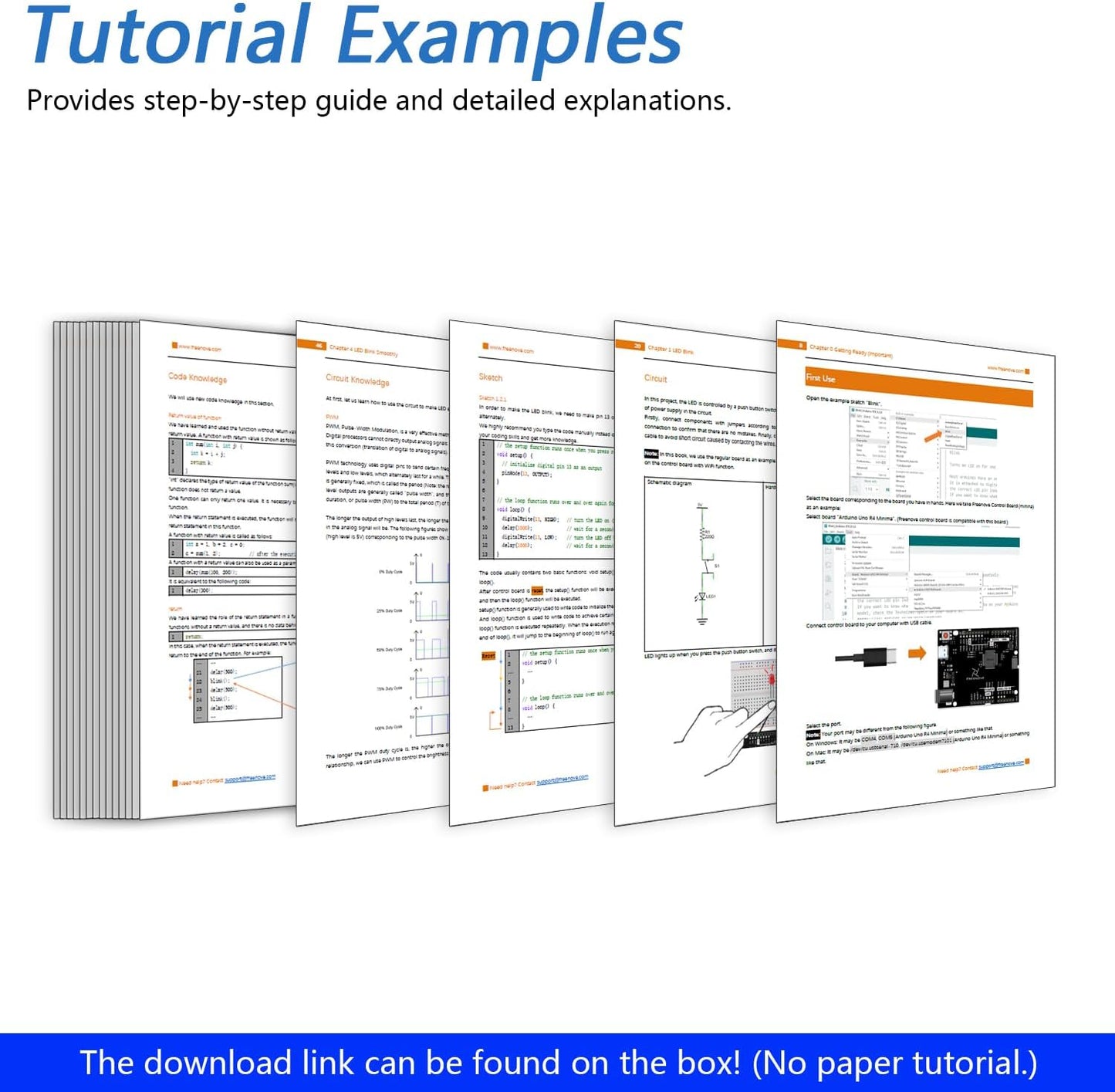 Freenove Complete Starter Kit with Board V5 Rev4 Mini (Compatible with Arduino IDE), Arm Cortex-M4 Microcontroller, 474-Page Detailed Tutorial, 343 Items, 90 Projects