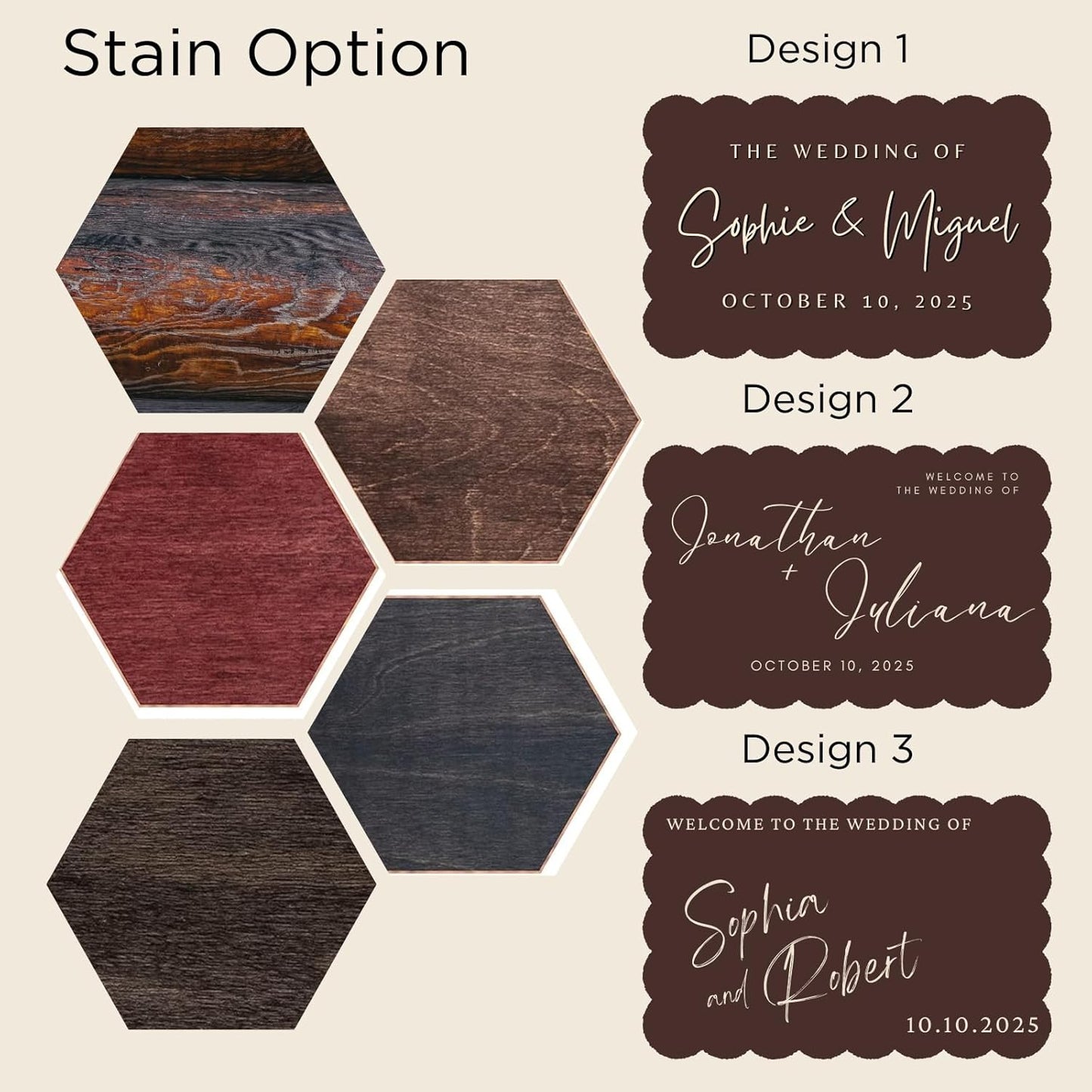 Custom Wedding Welcome Wooden Sign for Bridal Party, Engagement, Personalized Welcome to our Weddings Poster, Canvas, Unique Reception Plaque for Bride & Groom, Celebration Decor