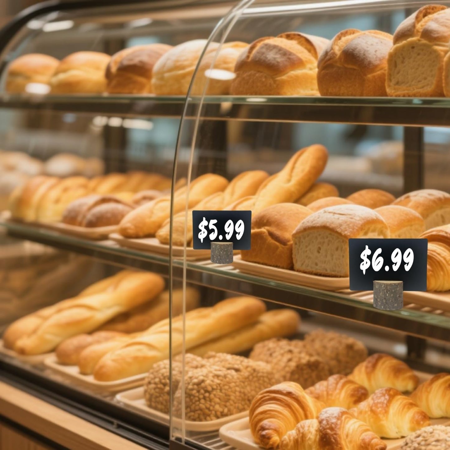 10 Pcs Mini Chalkboard Signs Small Chalkboard Label with Rustic Wood Stand, Food Labels for Party Buffet Wedding Birthday Party Bakery