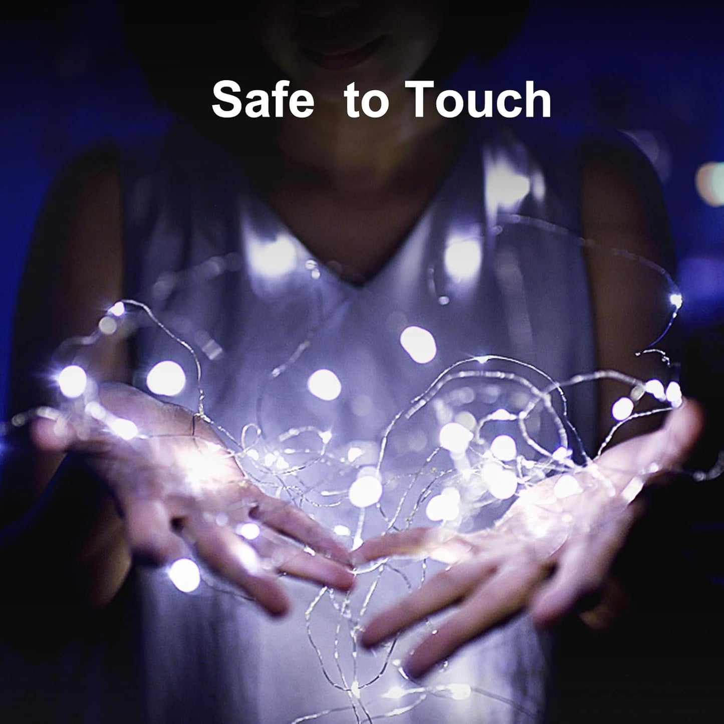 pozzolanas 12 Pack White Battery Operated String Lights - 7ft Waterproof Fairy Lights with 20 LEDs for Home, Mason Jar, Party, Wedding, Halloween, Christmas Decorations