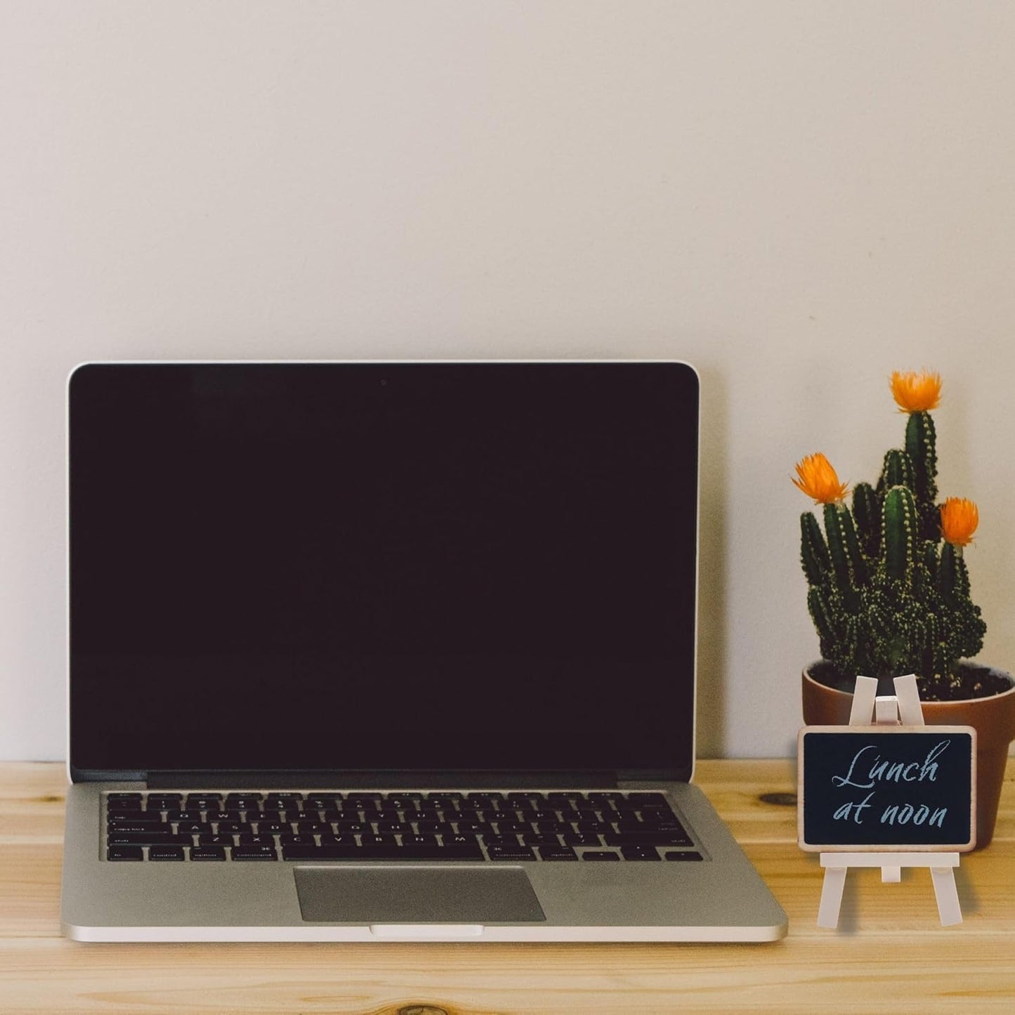 12 Count Mini Chalkboard Signs Wood Framed Table Stands – Size: 4.7" x 3.1" Wooden Blackboard, Perfect for Special Occasions and Events Decoration