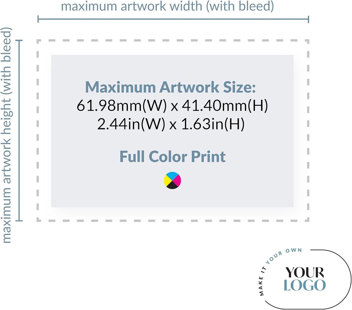 Weddingstar Matchboxes with Custom Printed Stickers for Corporate Gift - Your Business Logo - Pack of 50 Black