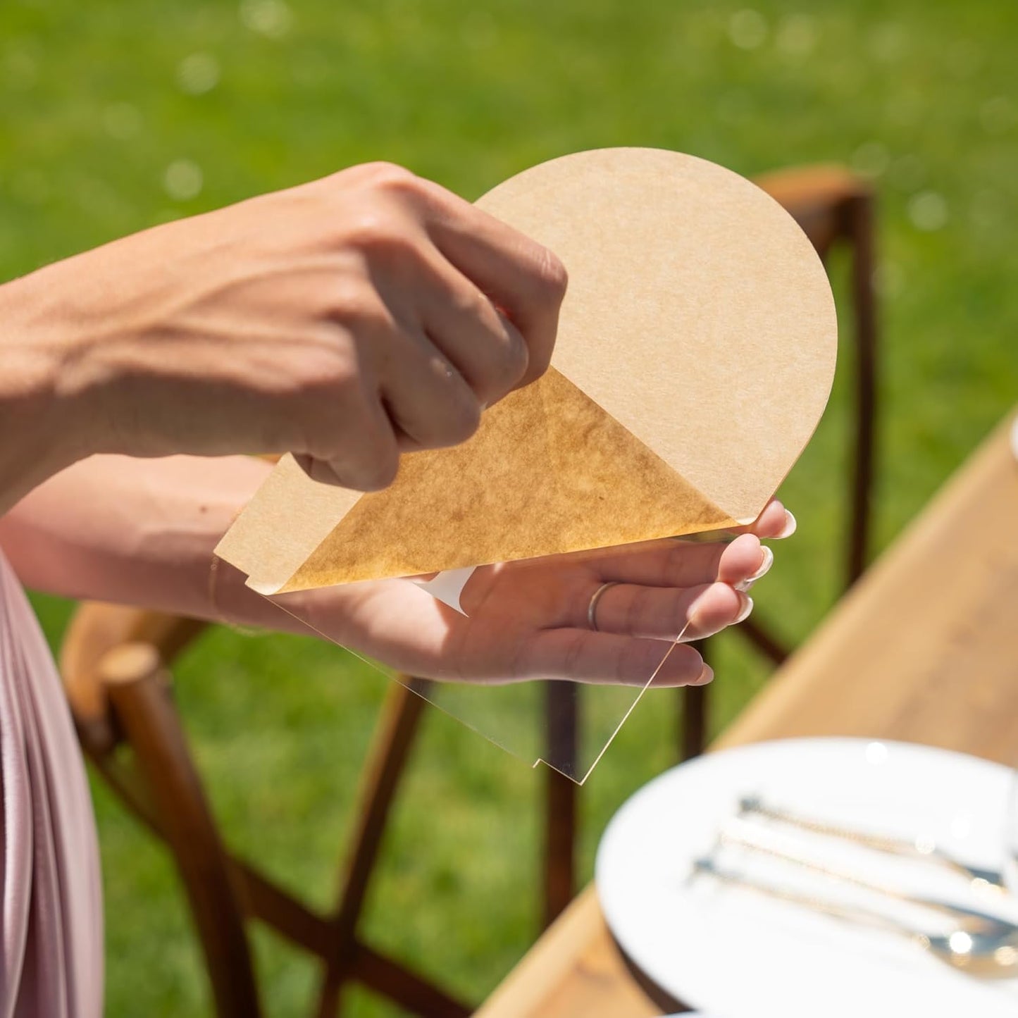 Clear Arch Acrylic Table Numbers for Wedding Reception - 5" x 7" White Font Centerpiece Set with Holder Stands & Head Table Sign - Anniversary, Event, Party, Wedding set 1-10