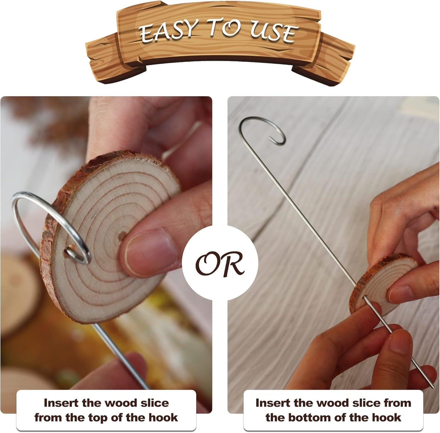 Temlum Wooden Plant Labels with Marker Pen, 25 Pcs Garden Markers Garden Label Stakes Plant Sign Tags for Flowers, Herbs, Potted Plants, Seed