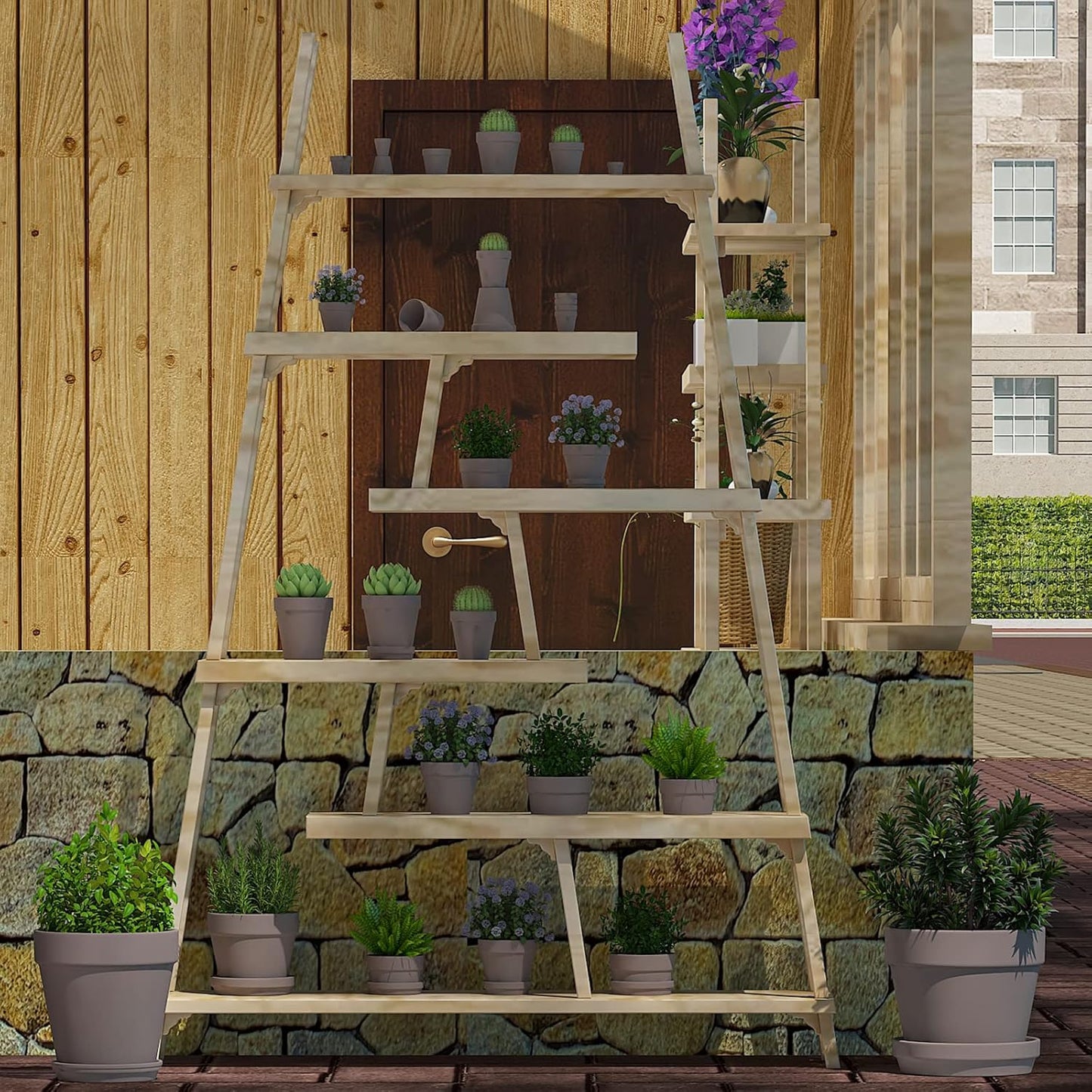 54 Pcs Small Mini Grey Clay Pots 2.1'' Terracotta Pot Clay Ceramic Pottery Planter Cactus Flower Pots Succulent Nursery Pots- Great for Window Boxes, Cactus, Plants, Crafts, Wedding Favors