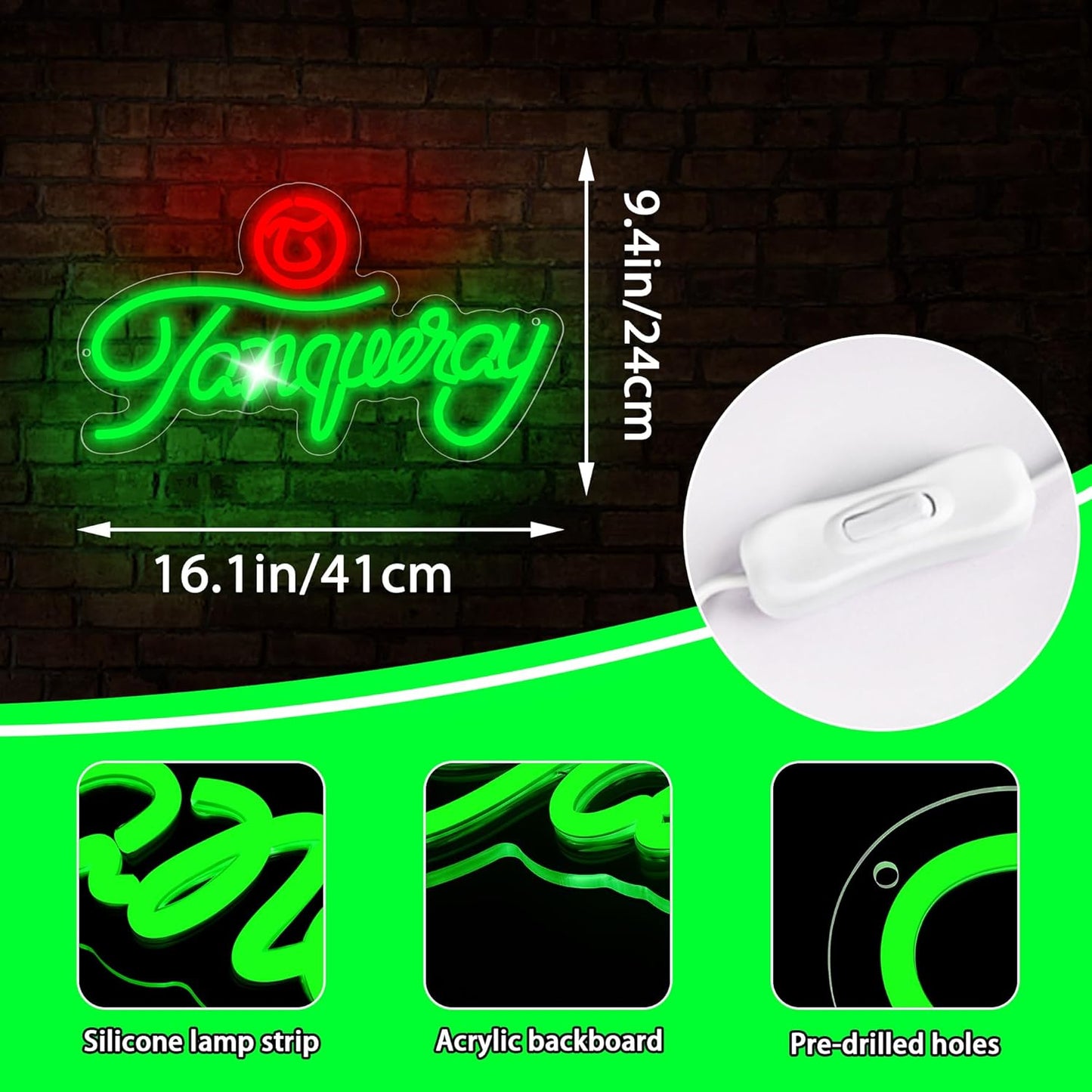 Beer Neon Sign for Wall Decor Bar Lights for Home Bar Signs for Men Bedroom Decor Neon Beer Signs for Man Cave Shop Pub Bistro Game Room Party Decorations Gifts for Men Size16.1 * 9.4in(JTD234)