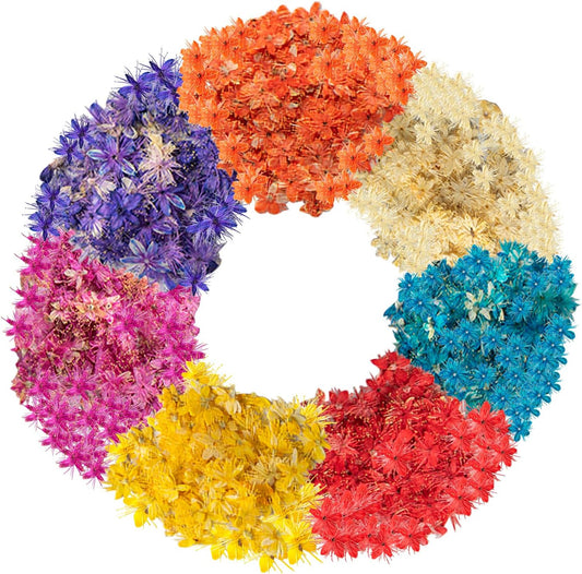 84 Pcs Dried Pressed Flowers for Crafts Resin Art DIY Natural Dry Sandalwood Floral Epoxy Jewelry Real Flower Decor Cakes Phone Cases Candles Handmade Soap Sandalwood