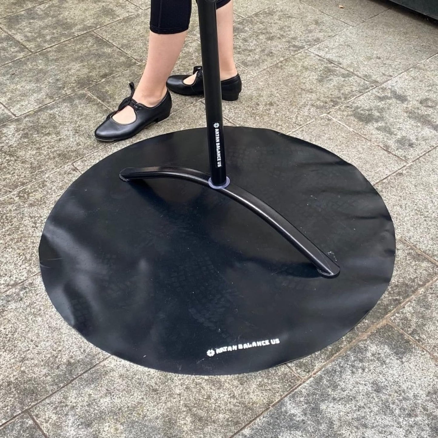 Marley Dance Floor- Ideal for Ballet, Jazz, Tap, and Party Dancing for All Ages- Non-Slip Dance Floor for Smooth Flooring - Ballet Floor for Home, Studio and Outdoor Dance Floor