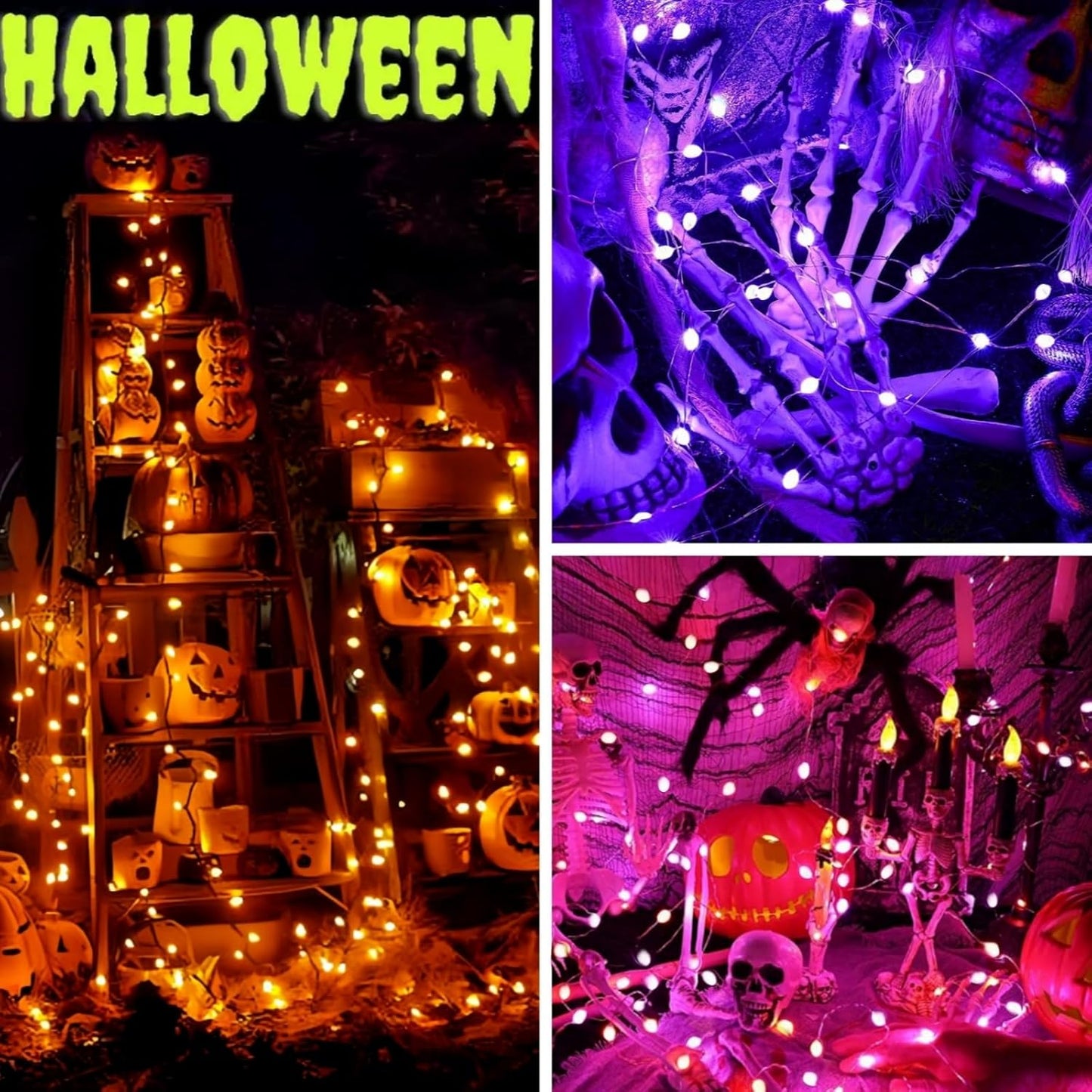 Smart Color Changing Fairy String Lights, 33FT 100 LED RGB Easter Lights String USB Powered, 16 Solid Colors and Multi Modes for Christmas Birthday Bedroom Indoor Outdoor Decor with Remote and Timer