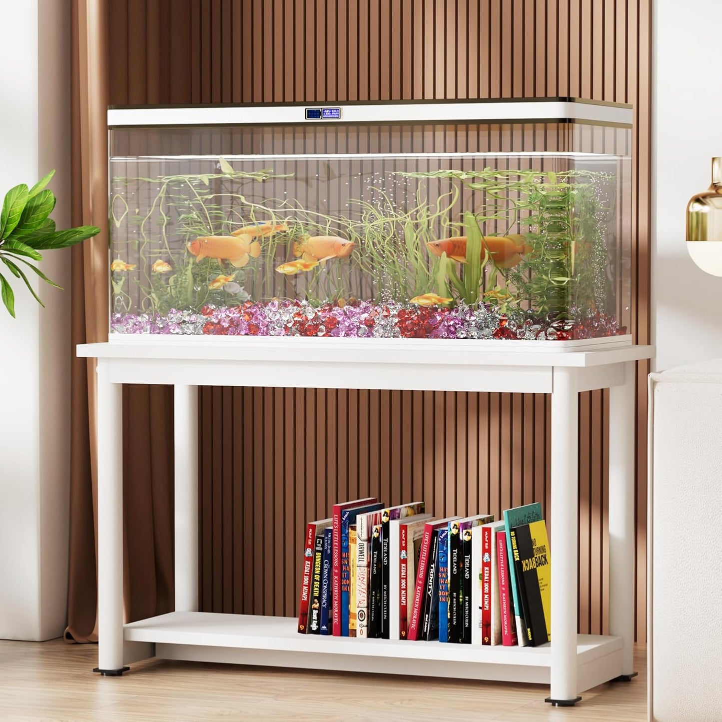 Acrylic Diamond Fake Gems Vase Filler, Babenest 240pcs 3/4 Inch Faux Diamonds Crystals Jewels for Table Scatters Wedding Party Arts & Crafts Birthday Decoration (240, Clear/Pink/Red)