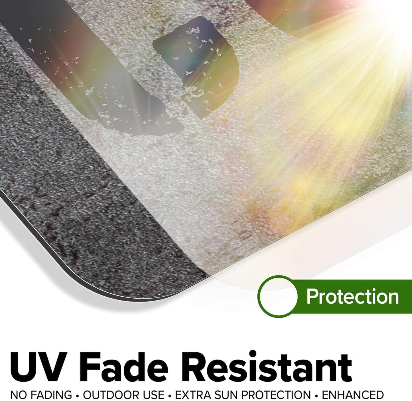 Custom Sign, Custom Street Sign, 11 Font Colors, 13 Font Styles, 4 Hole Options, 22 Sizes, 12x48 Inches, Rust Free DiBound, Fade Resistant, Made in USA by My Sign Center (Grunge Metal)