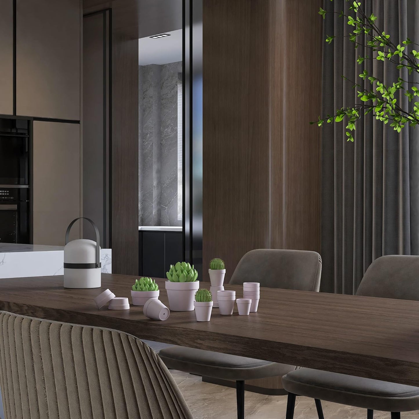 80 Pcs Small Mini Pink Clay Pots 2.1'' Terracotta Pot Clay Ceramic Pottery Planter Cactus Flower Pots Succulent Nursery Pots- Great for Window Boxes, Cactus, Plants, Crafts, Wedding Favors