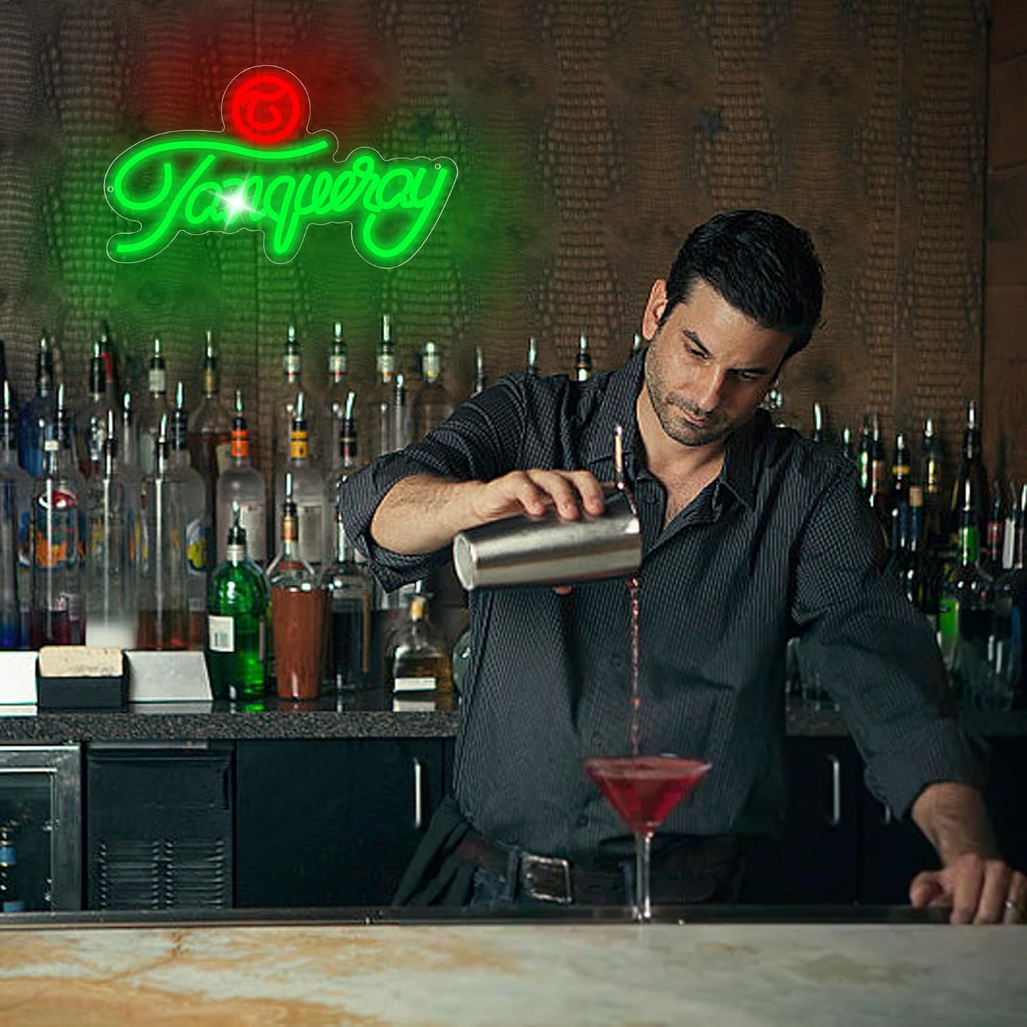 Beer Neon Sign for Wall Decor Bar Lights for Home Bar Signs for Men Bedroom Decor Neon Beer Signs for Man Cave Shop Pub Bistro Game Room Party Decorations Gifts for Men Size16.1 * 9.4in(JTD234)