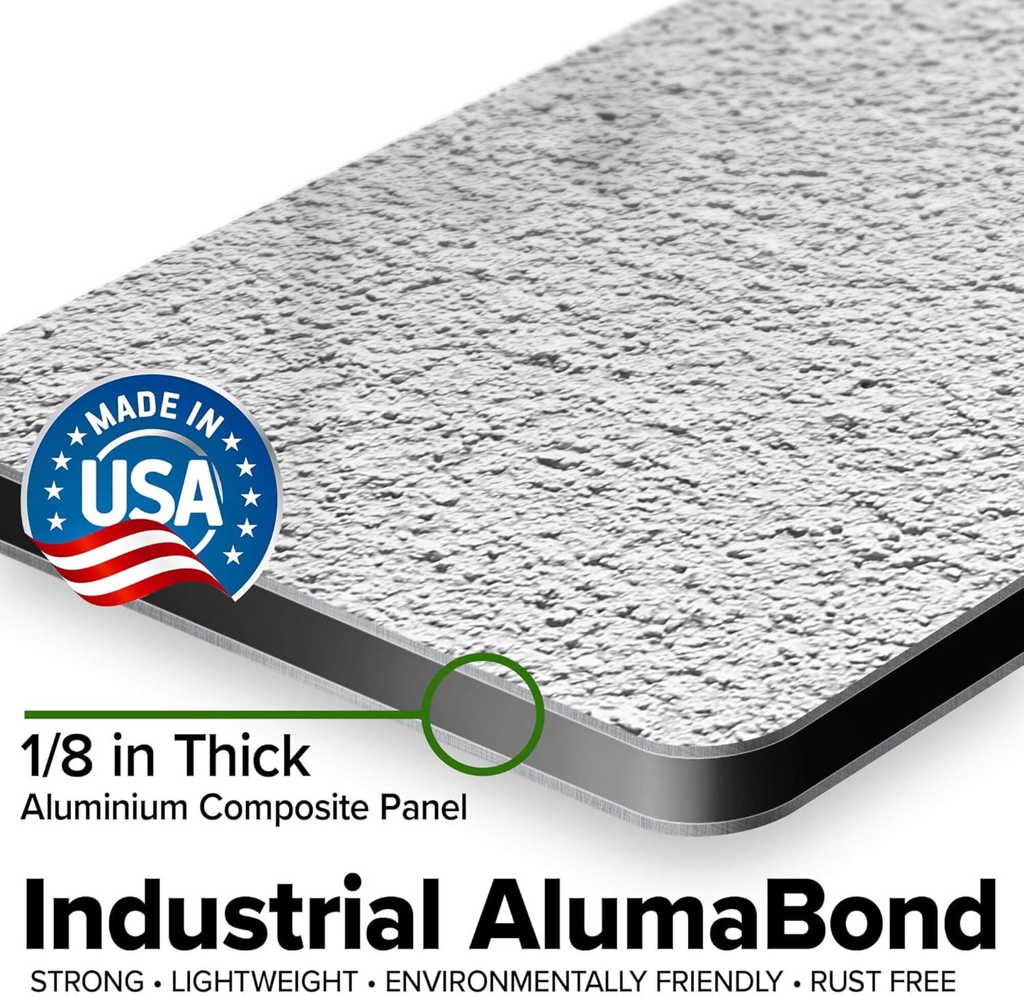 Custom Sign, Custom Street Sign, 11 Font Colors, 13 Font Styles, 4 Hole Options, 22 Sizes, 6x36 Inches, Rust Free DiBound, Fade Resistant, Made in USA by My Sign Center (Concrete)