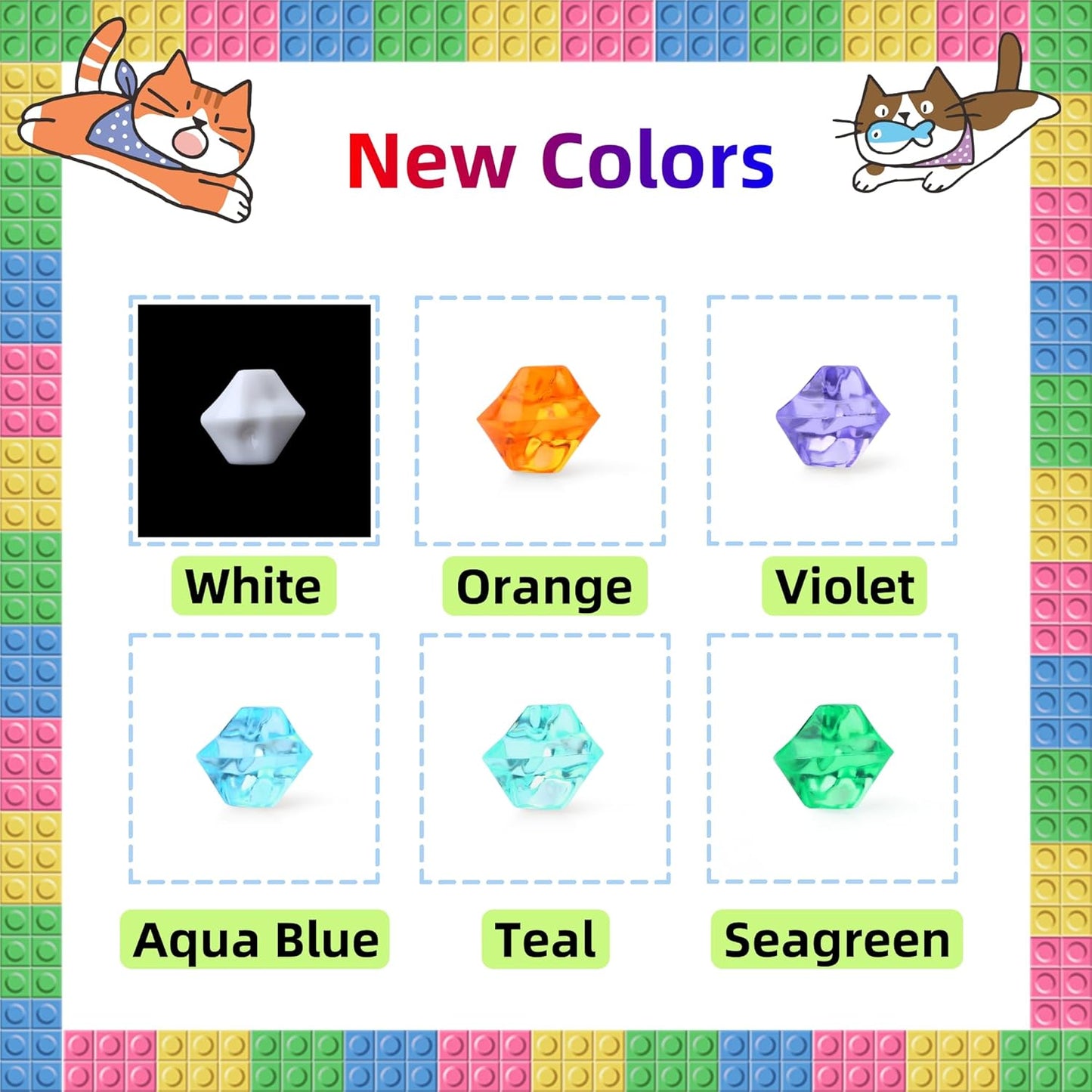 YATOJUZI 500pcs Fake Ice Cubes Aqua Blue Acrylic Crushed Rocks Vase Fillers Plastic Diamonds Gems for DIY Party Wedding Centerpiece Table Scatter Prop Display 0.5" (Only Aqua Blue)