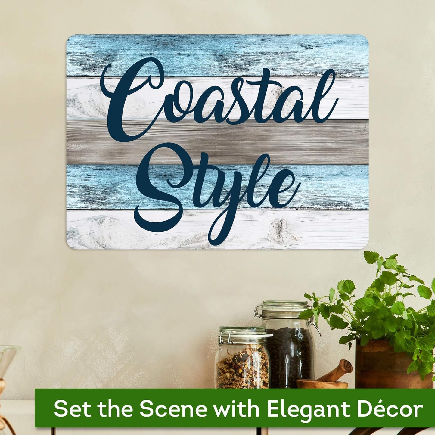 Custom Sign, Custom Street Sign, 11 Font Colors, 13 Font Styles, 4 Hole Options, 22 Sizes, 10x14 Inches, Rust Free DiBound, Fade Resistant, Made in USA by My Sign Center (Coastal)