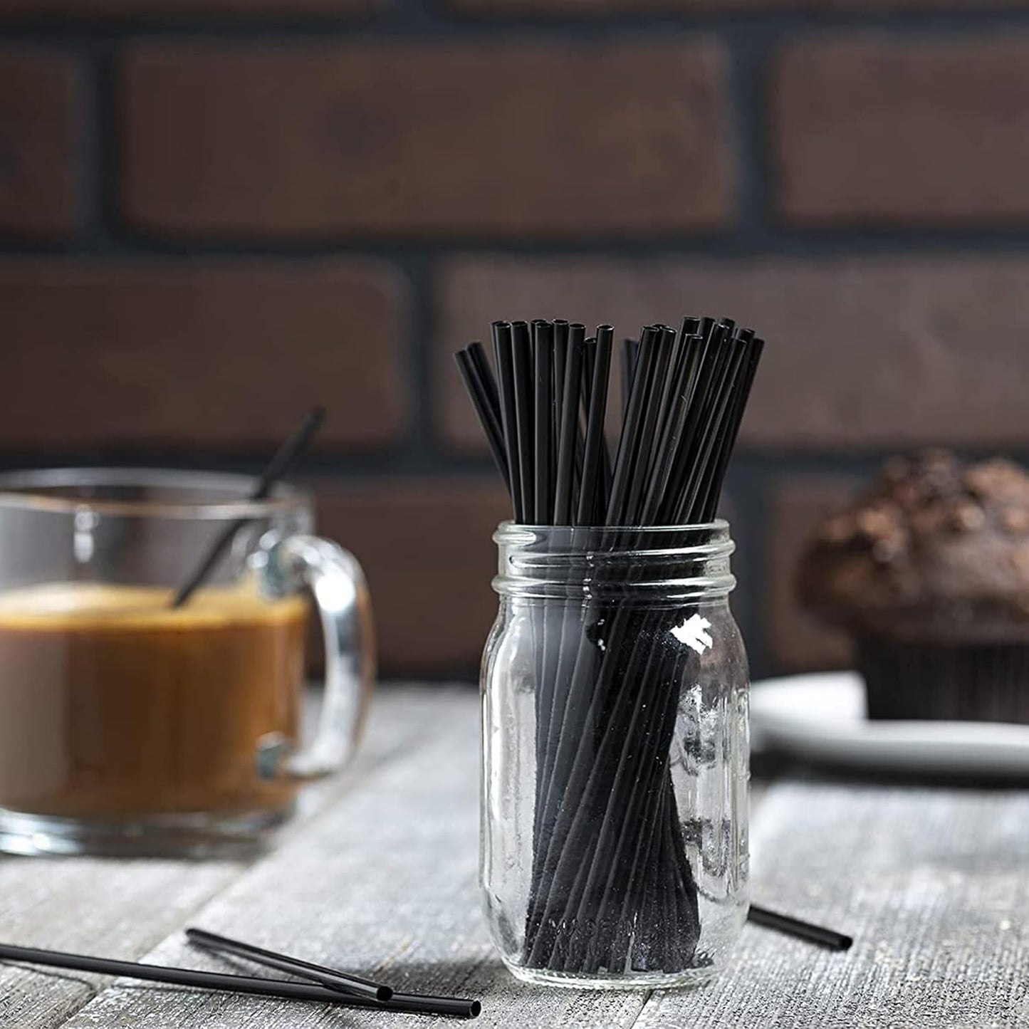Prestee Plastic Coffee Stirrers, 4000ct, 5.5 Inches - Plastic Coffee Straws, Coffee and Drink Stir Sticks, Cocktail Swizzle Sticks, Disposable Stir Sticks, Drinking Straws for Coffee and Cocktails