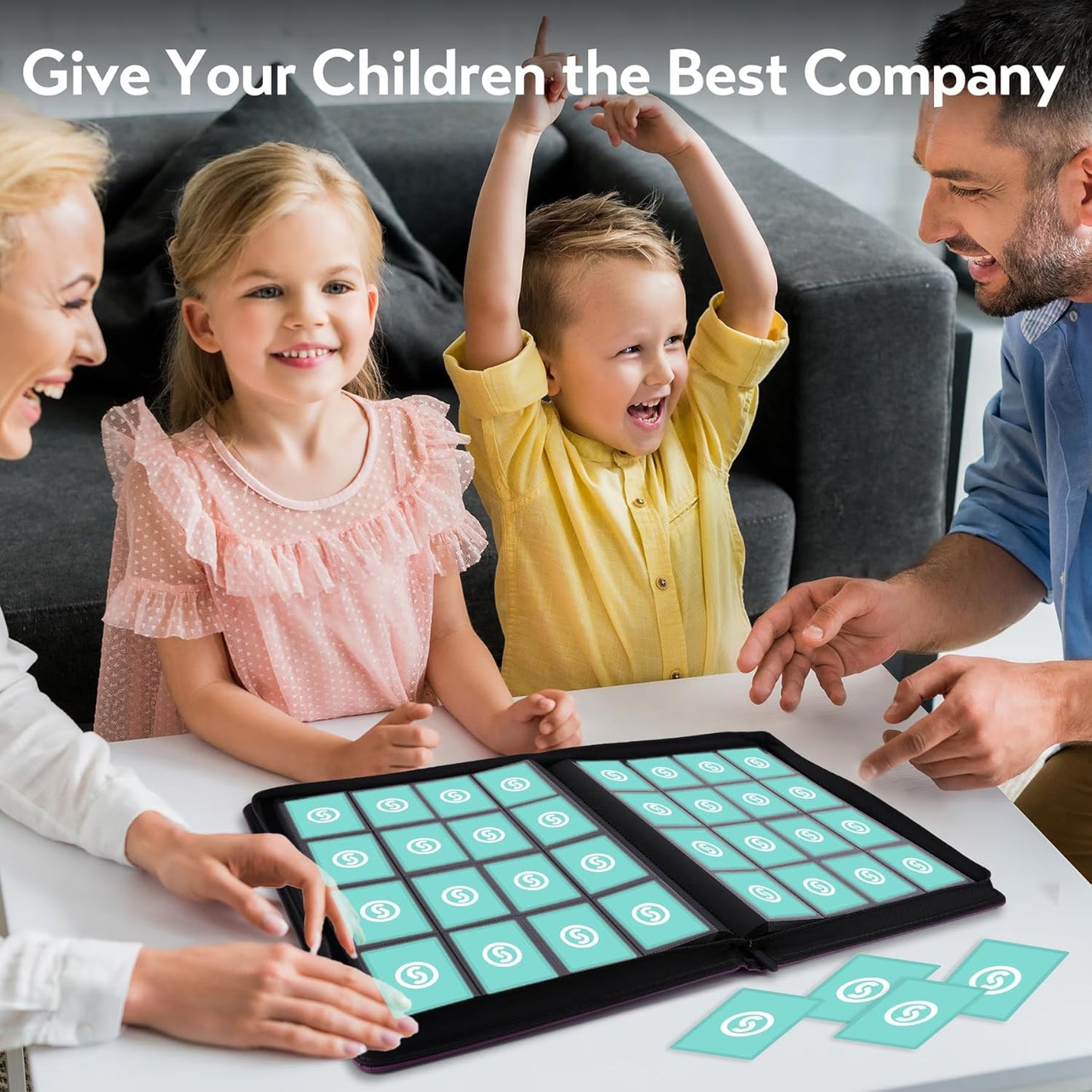 1000+ Pockets Trading Card Binder, Premium 16 Pocket Card Binder, Ringless Side Loading Collection Album Holder Folders for MTG, TCG, Game Cards & Sports Cards (Blue)