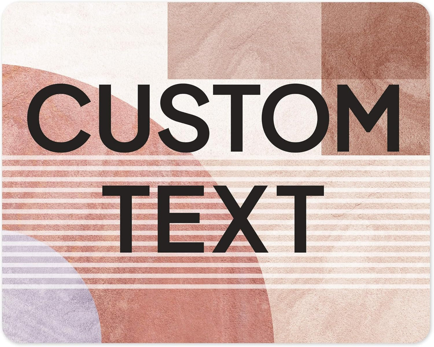 Custom Sign, Custom Street Sign, 11 Font Colors, 13 Font Styles, 4 Hole Options, 22 Sizes, 24x30 Inches, Rust Free DiBound, Fade Resistant, Made in USA by My Sign Center (Mid-Century Modern 1)