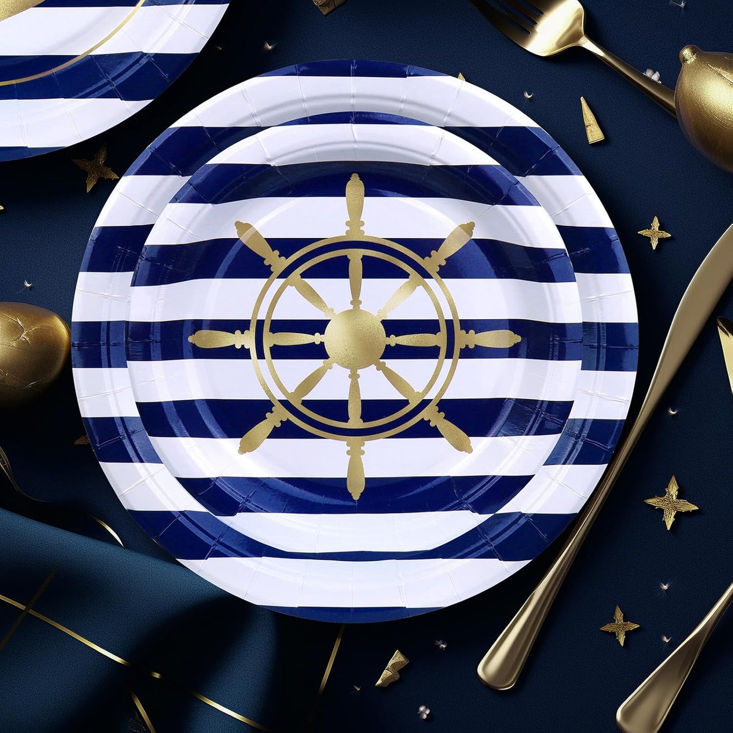 Nautical Decorations & Tableware - Party Supplies for 20 Guests