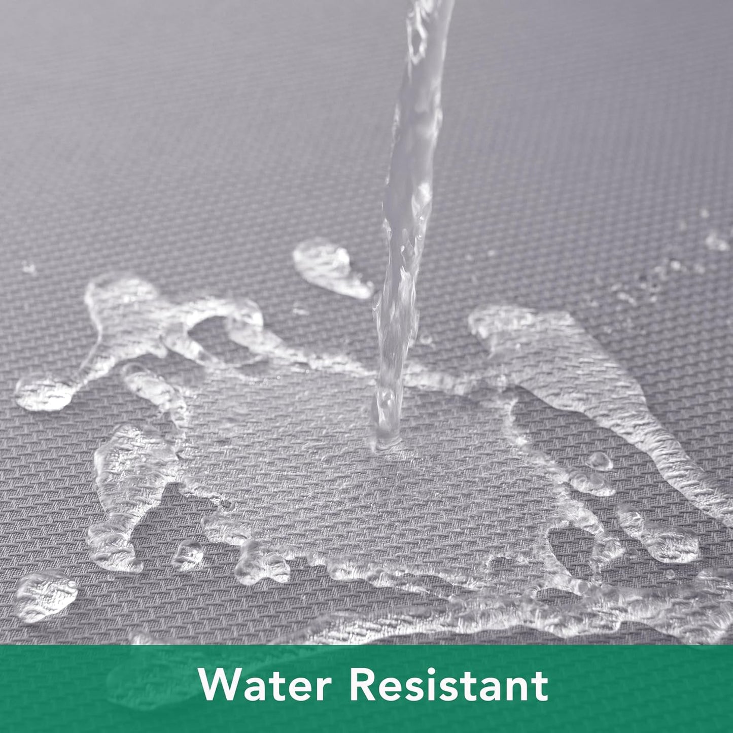 Biscaynebay Textured Fabric Tablecloths 60x84 Inches Rectangular, Silver Grey Water Resistant Spill Proof Tablecloths for Dining, Kitchen, Wedding and Parties, Machine Washable