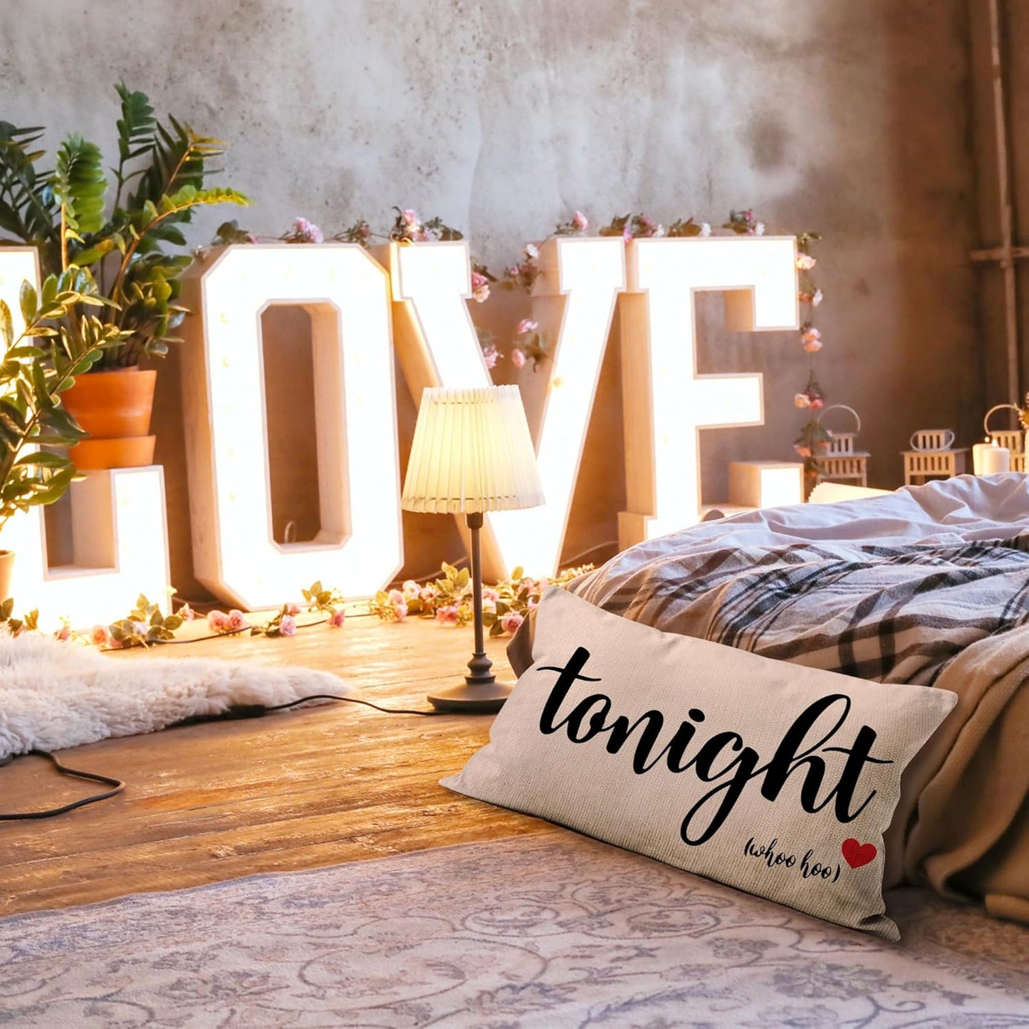 Mancheng-zi Bridal Shower Gifts, 12x20 Pillow Cover, Bachelorette Gifts for Bride, Wedding Gifts, Bridal Shower Gifts for Bride to be, Funny Throw Pillows for Bedroom (Beige)