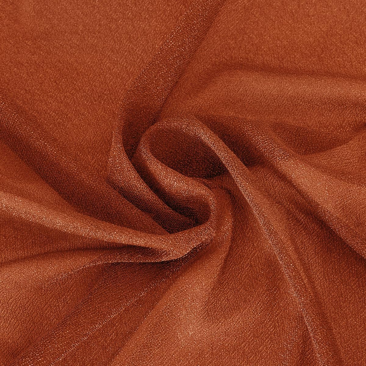 Fall Terracotta Wedding Arch Draping Fabric 1 Panel 29" × 20FT Sheer Drapes Outdoor Curtain for Wedding Ceremony Baby Bridal Shower Arch Ceiling Backdrop Decor