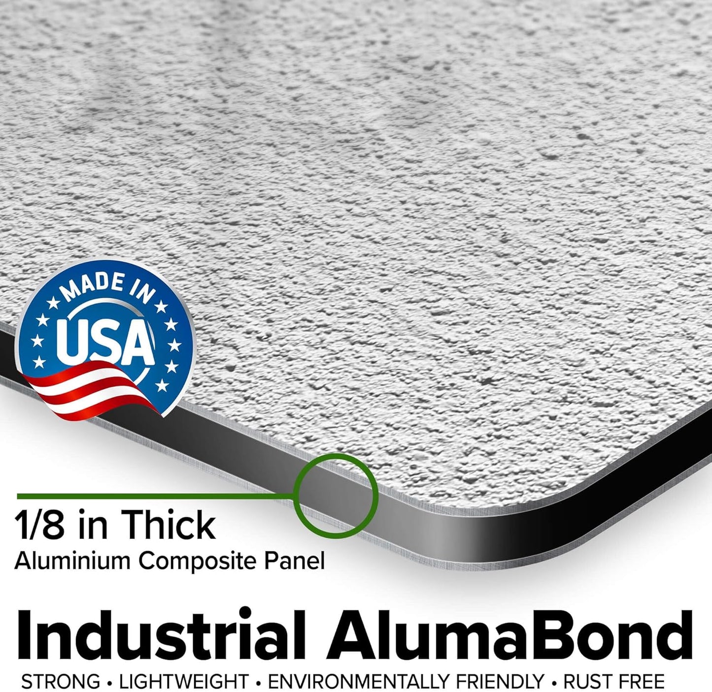 Custom Sign, Custom Street Sign, 11 Font Colors, 13 Font Styles, 4 Hole Options, 22 Sizes, 18x24 Inches, Rust Free DiBound, Fade Resistant, Made in USA by My Sign Center (Concrete)