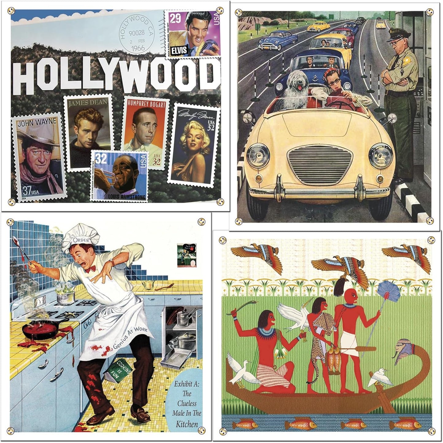 Stare - Fun Game of Visual Recall Where Quirky Image Cards Challenge Players' Minds – Classic for Adult & Family Game Night