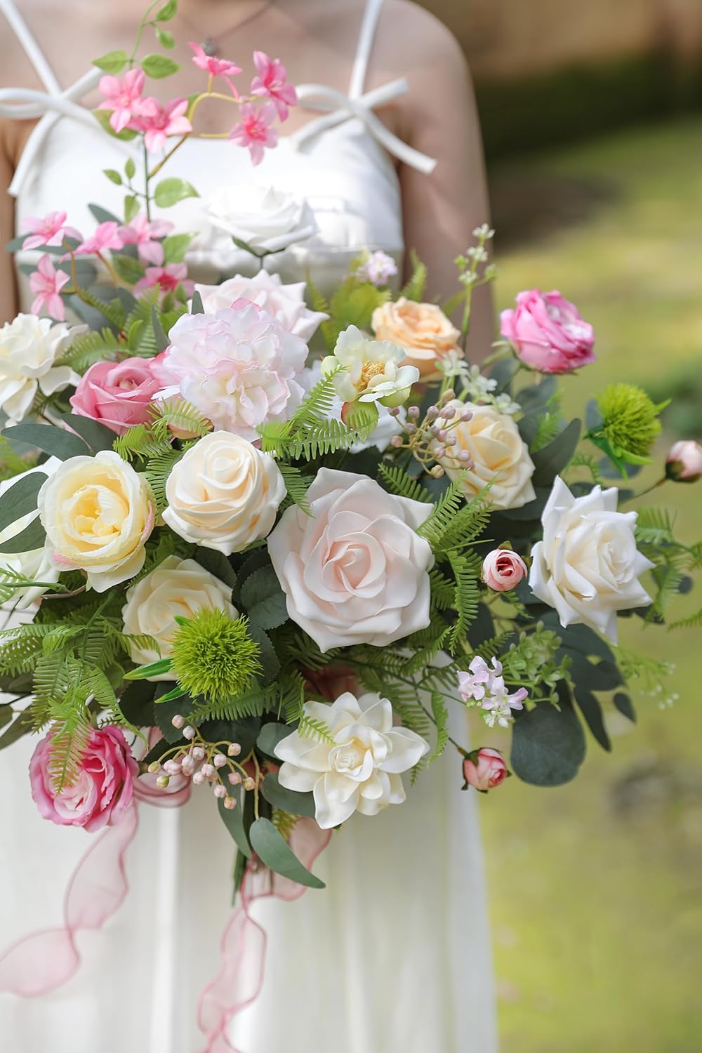 Serra Flora Artificial Flowers Combo Box Set for DIY Wedding Bouquets Centerpieces Arrangements Bridal Shower Party Home Decorations