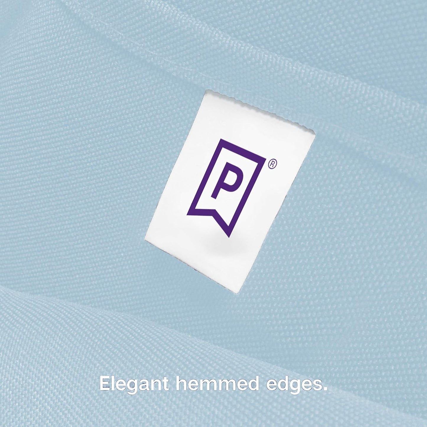 Gee Di Moda Rectangle Tablecloth - 70 x 120 Inch Baby Blue Table Cloth for 6 or 8 Foot Rectangle Table - Heavy Duty Washable Fabric - for Buffet Table, Holiday Party, Dinner, Wedding & Baby Shower