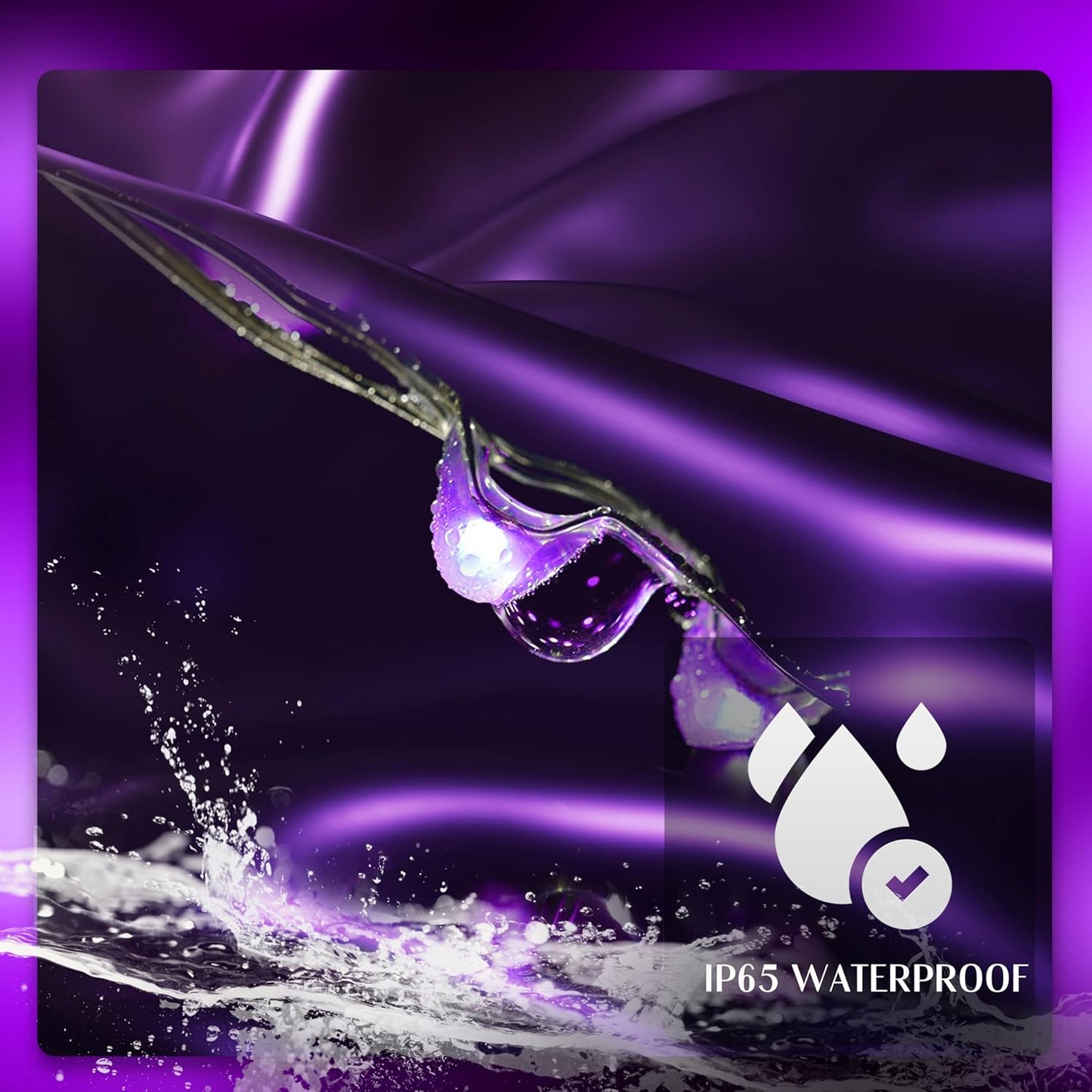 20 Pack Fairy Lights Battery Operated 60 Extra Batteries, 3 Modes 6.5ft 20 LED Mini String Lights, Waterproof Silver Wire Firefly Starry Lights for DIY Wedding Christmas Party, Purple