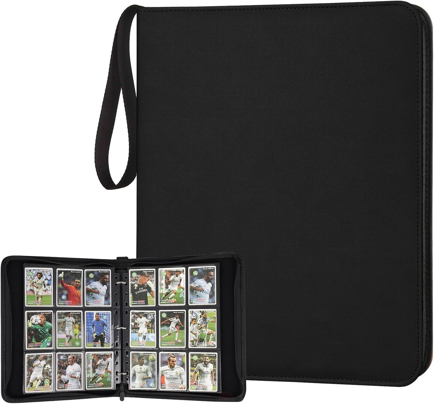 Trading Card Binder, Card Collection Binder Album Folder with 720 Side Loading Pockets, 9 Pocket Trading Card Album Folder for TGC,MTG, Baseball Cards, Yugioh