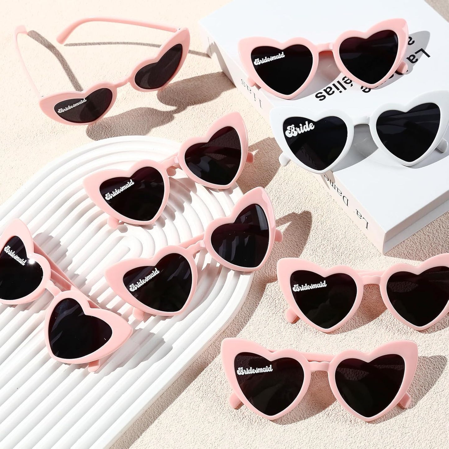 YOGFIT Heart Sunglasses for Women Fashion Classic Love Eye Protection Sunglasses Vintage Cute Heart Sunglasses