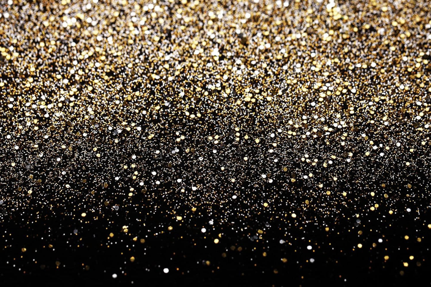 SJOLOON Black and Gold Backdrop Gold Spots Backdrop Vinyl Photography Backdrop Vintage Background for Family Birthday Party Newborn Studio Props 11547(15x10FT)