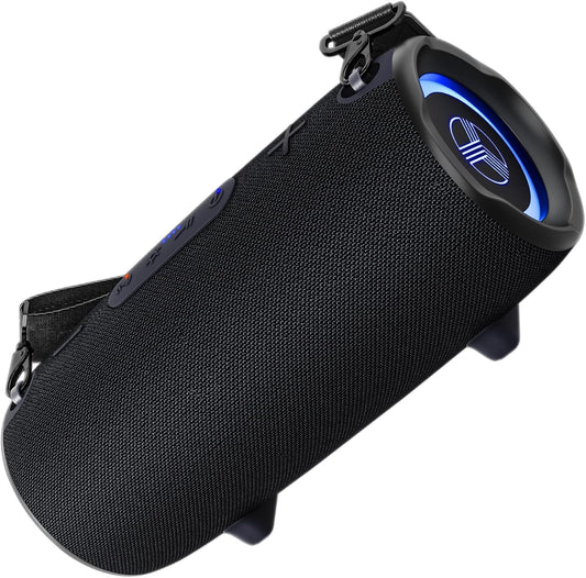 TREBLAB Ultra Loud Wireless Speaker - 60W Stereo Sound with Deep Bass, 20H Playtime, Powerbank, Waterproof, Loudest Portable Bluetooth Speaker for Home, Outdoor Party, Beach, Work, Travel, HD-Max