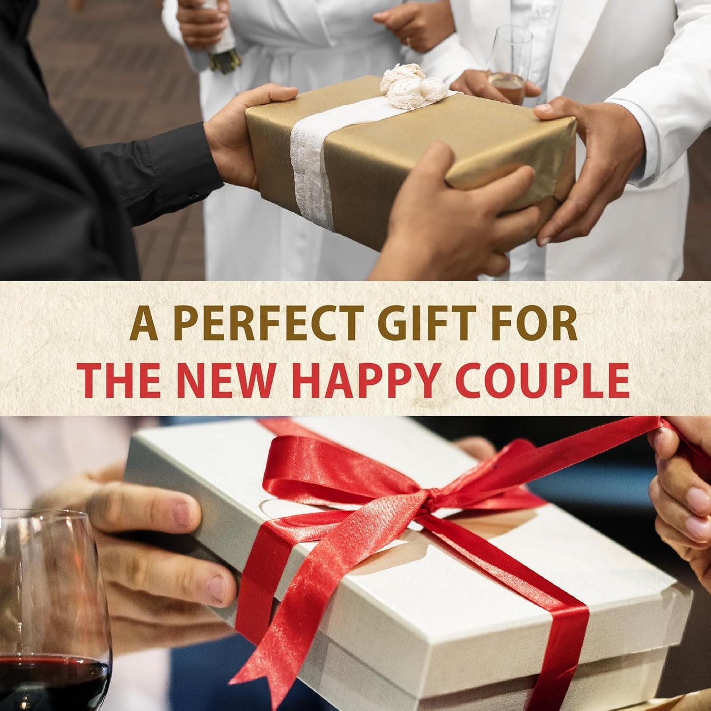 Boho Advice and Wishes for the Mr and Mrs - 50 Packs Wedding Advice Cards Bridal Shower Game Cards with Box Reception Guest Book for Bride Groom Newlywed Engagement Party Decoration -A08