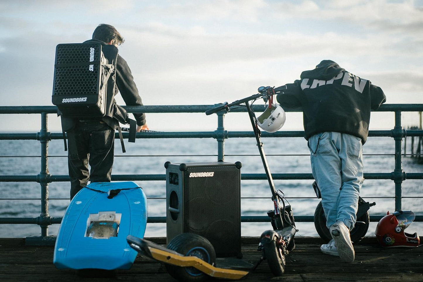 SOUNDBOKS 4 – Bluetooth Performance Speaker – USB-C Charging Battery – Loudest Party Speaker with 40 Hours of Battery – Wireless and Portable Speaker - Designed in Denmark – 126dB (Metallic Gray)