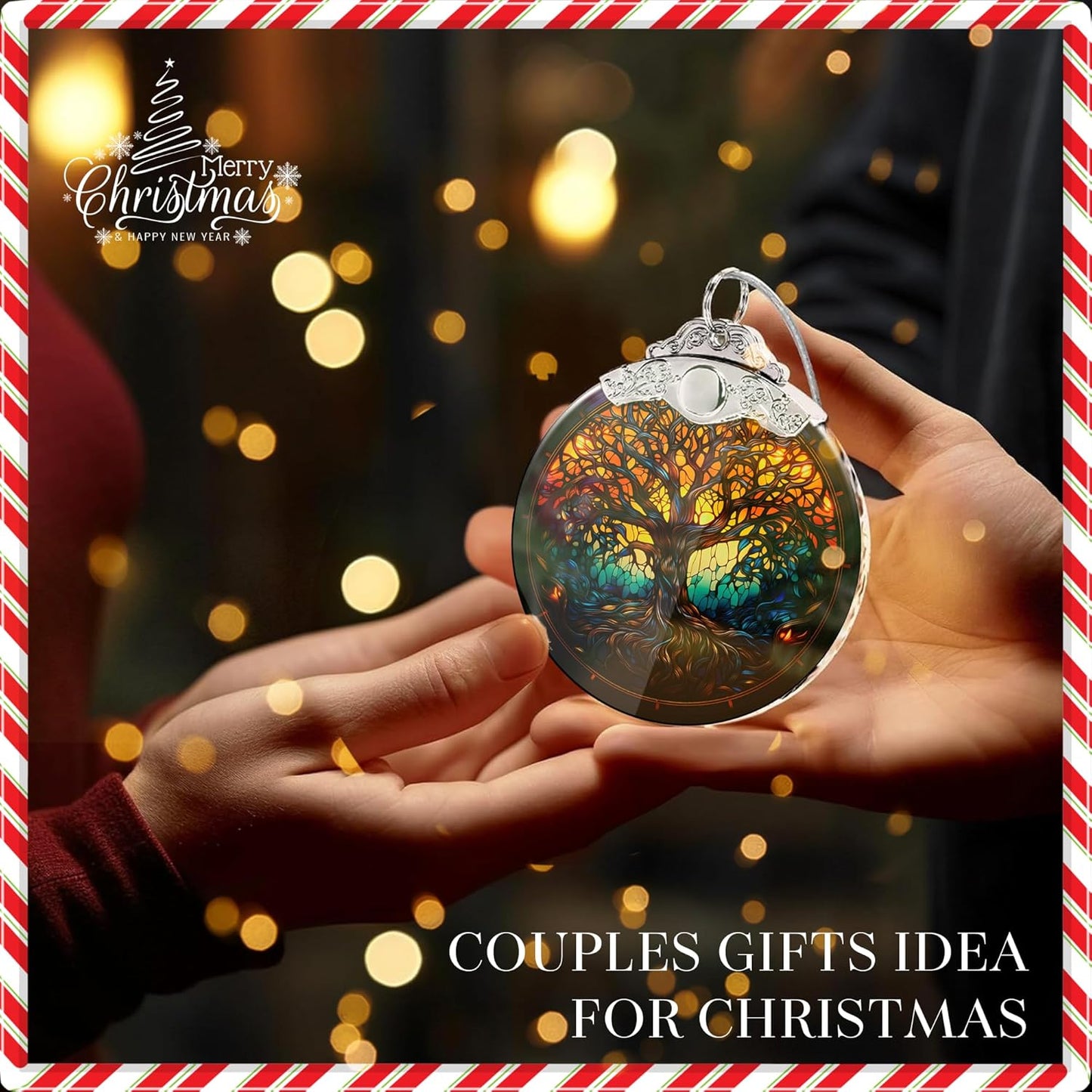 Tree of Life Christmas Ornaments, Christmas Tree Decorations, Holiday Decoration, White Elephant Gifts for Adults, Christian Gift for Her, Ideas, Christmas Decorations