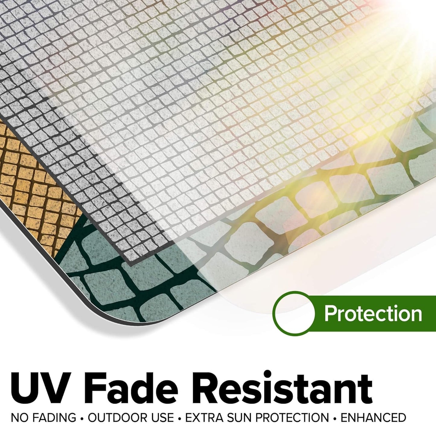 Custom Sign, Custom Street Sign, 11 Font Colors, 13 Font Styles, 4 Hole Options, 22 Sizes, 36x36 Inches, Rust Free DiBound, Fade Resistant, Made in USA by My Sign Center (Fauxsaic 2)