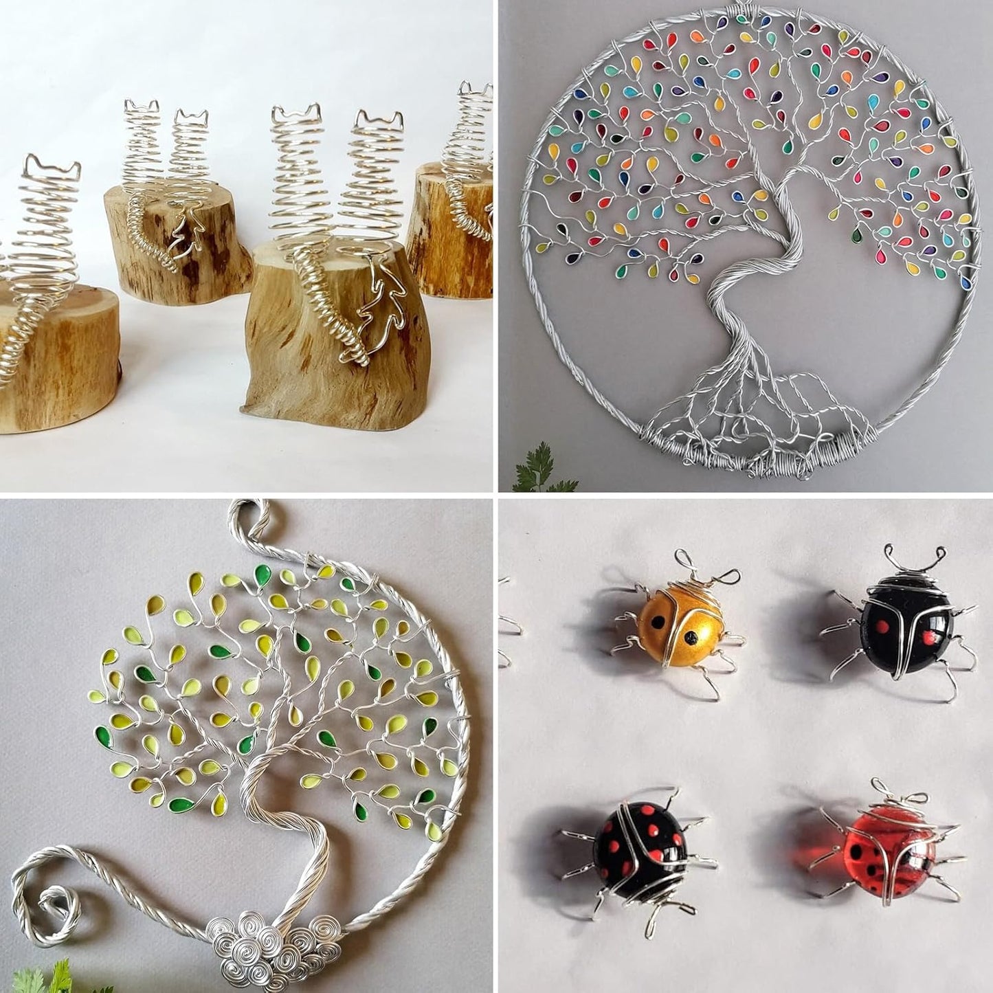 492FT Jewelry Wire 32 Gauge Tarnish-Resistant Copper Beading Wires Roll Bulk for DIY Crafts Jewelry Making, Silver Wire