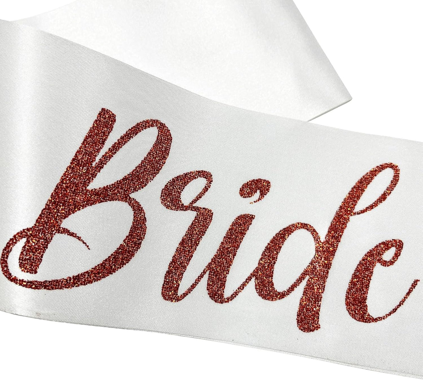 Bride to Be Sash, Bride Sash Bachelorette Party Bridal Shower Sashes Bachelor Decorations Just Married Gift Engaged Decor Accessories,White Red