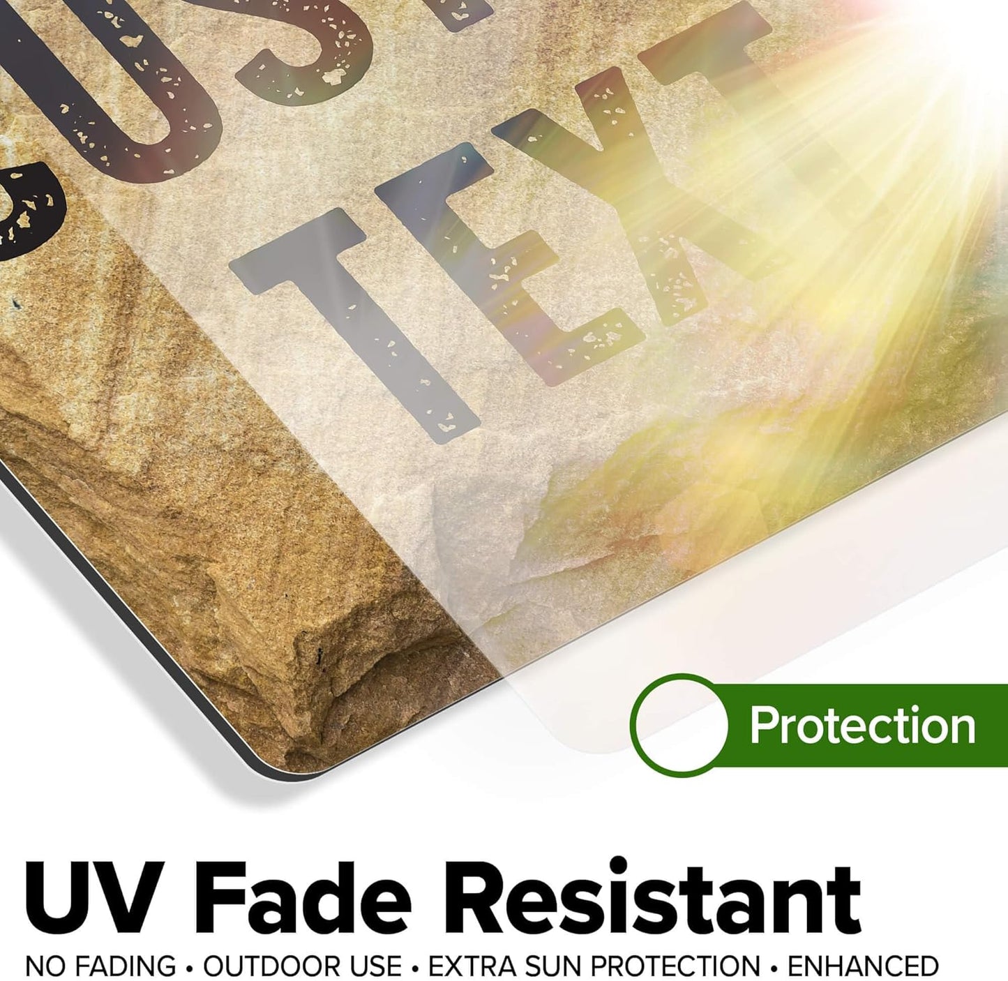 Custom Sign, Custom Street Sign, 11 Font Colors, 13 Font Styles, 4 Hole Options, 22 Sizes, 12x12 Inches, Rust Free DiBound, Fade Resistant, Made in USA by My Sign Center (Stone)