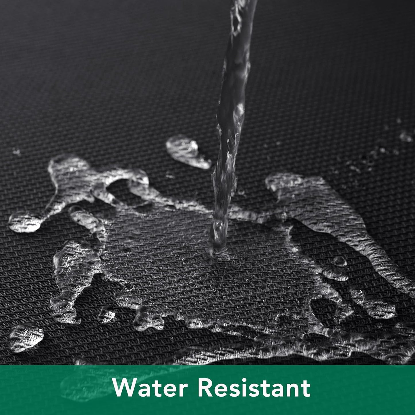 Biscaynebay Textured Fabric Tablecloths 70x120 Inches Rectangular, Black Water Resistant Spill Proof Tablecloths for Dining, Kitchen, Wedding and Parties, Machine Washable