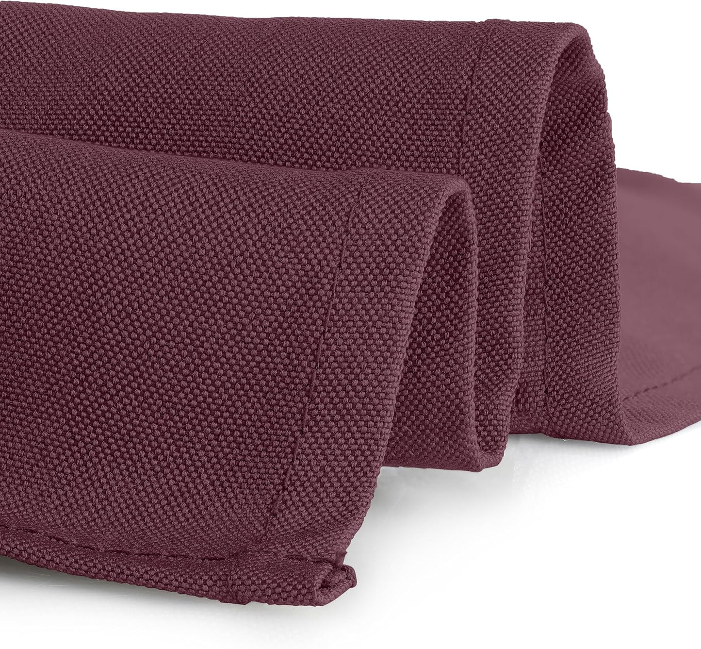 Gee Di Moda Rectangle Tablecloth - 70 x 120 Inch Burgundy Table Cloth for 6 or 8 Foot Rectangle Table - Heavy Duty Washable Fabric - for Buffet Table, Holiday Party, Dinner, Wedding & Baby Shower