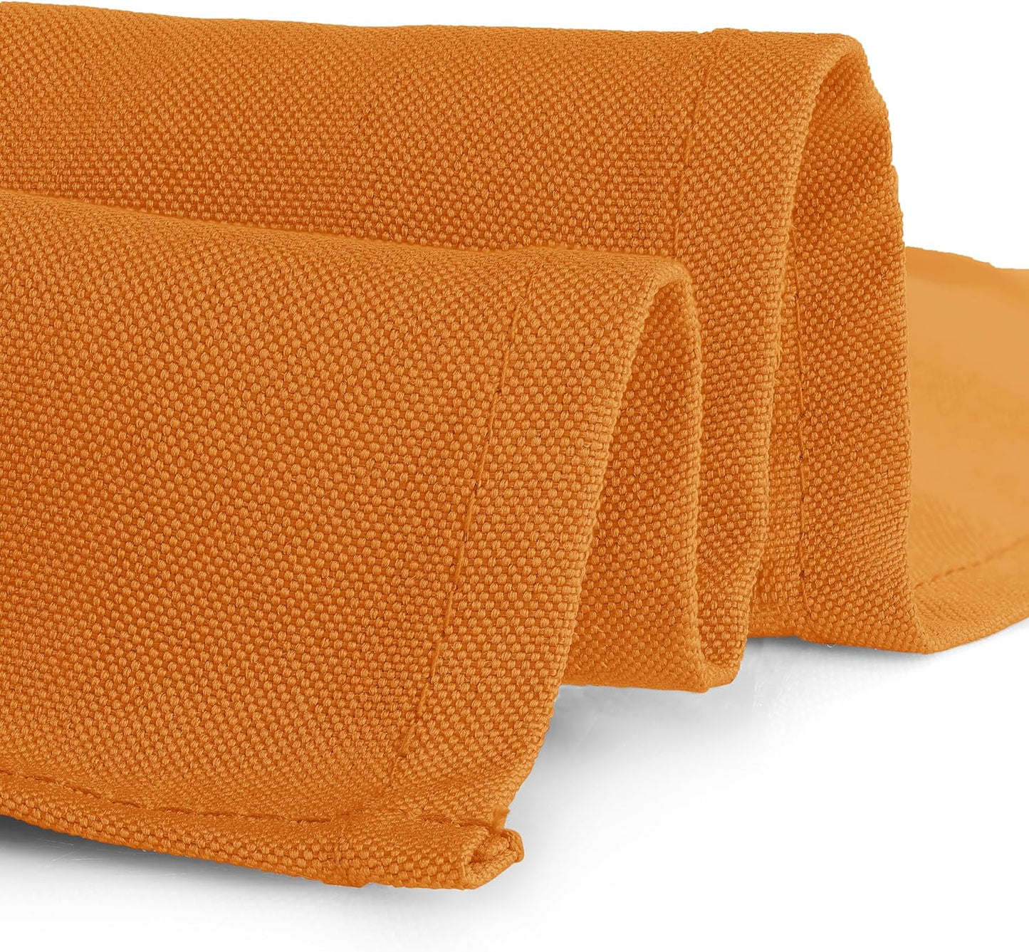Gee Di Moda Rectangle Tablecloth - 60 x 102 Inch Orange Table Cloth for 6 Foot Rectangle Table - Heavy Duty Washable Fabric - for 6 Ft Buffet Table, Holiday Party, Dinner, Wedding & Baby Shower