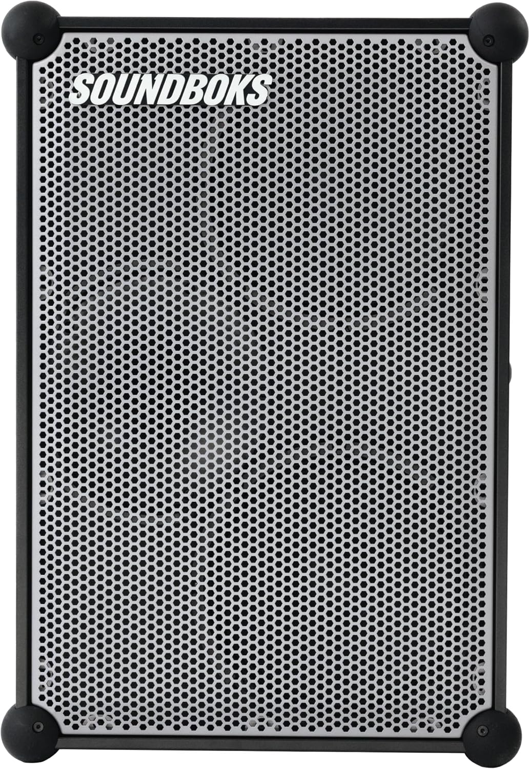 SOUNDBOKS 4 – Bluetooth Performance Speaker – USB-C Charging Battery – Loudest Party Speaker with 40 Hours of Battery – Wireless and Portable Speaker - Designed in Denmark – 126dB (Metallic Gray)