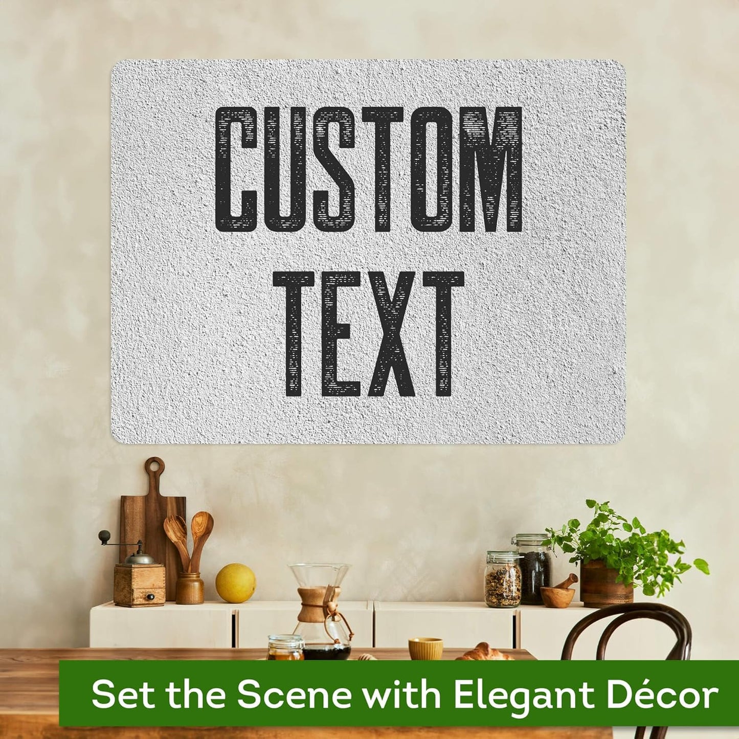 Custom Sign, Custom Street Sign, 11 Font Colors, 13 Font Styles, 4 Hole Options, 22 Sizes, 36x48 Inches, Rust Free DiBound, Fade Resistant, Made in USA by My Sign Center (Concrete)