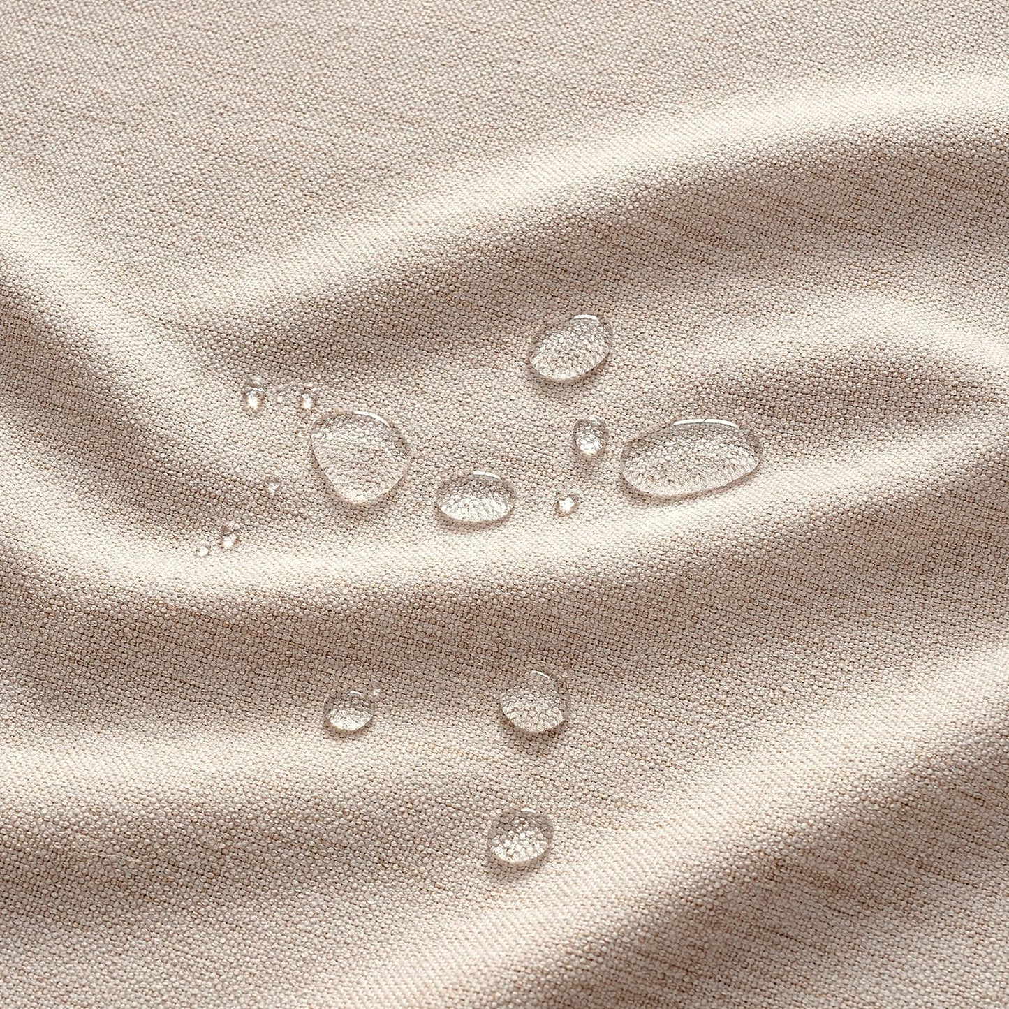 MIULEE Natural Linen Tablecloth 60x120 Inch Rectangle Table Cloth Waterproof,Stain Resistant & Wrinkle Resistant for Dining Party Wedding