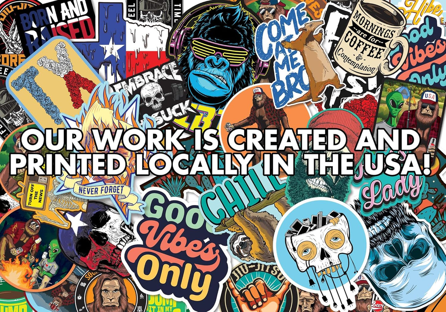 Large Custom Vinyl Decals – Full Color Personalized Sticker Decals Printing | Custom Business Logo Stickers for Windows, Stores, Walls, Doors, Cars, Trucks, Windshield, & More